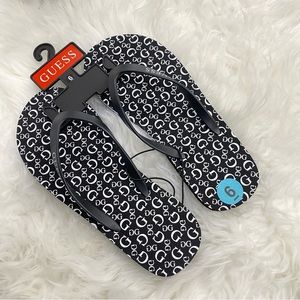 GUESS Flat Sandal Flip Flop by G Logo